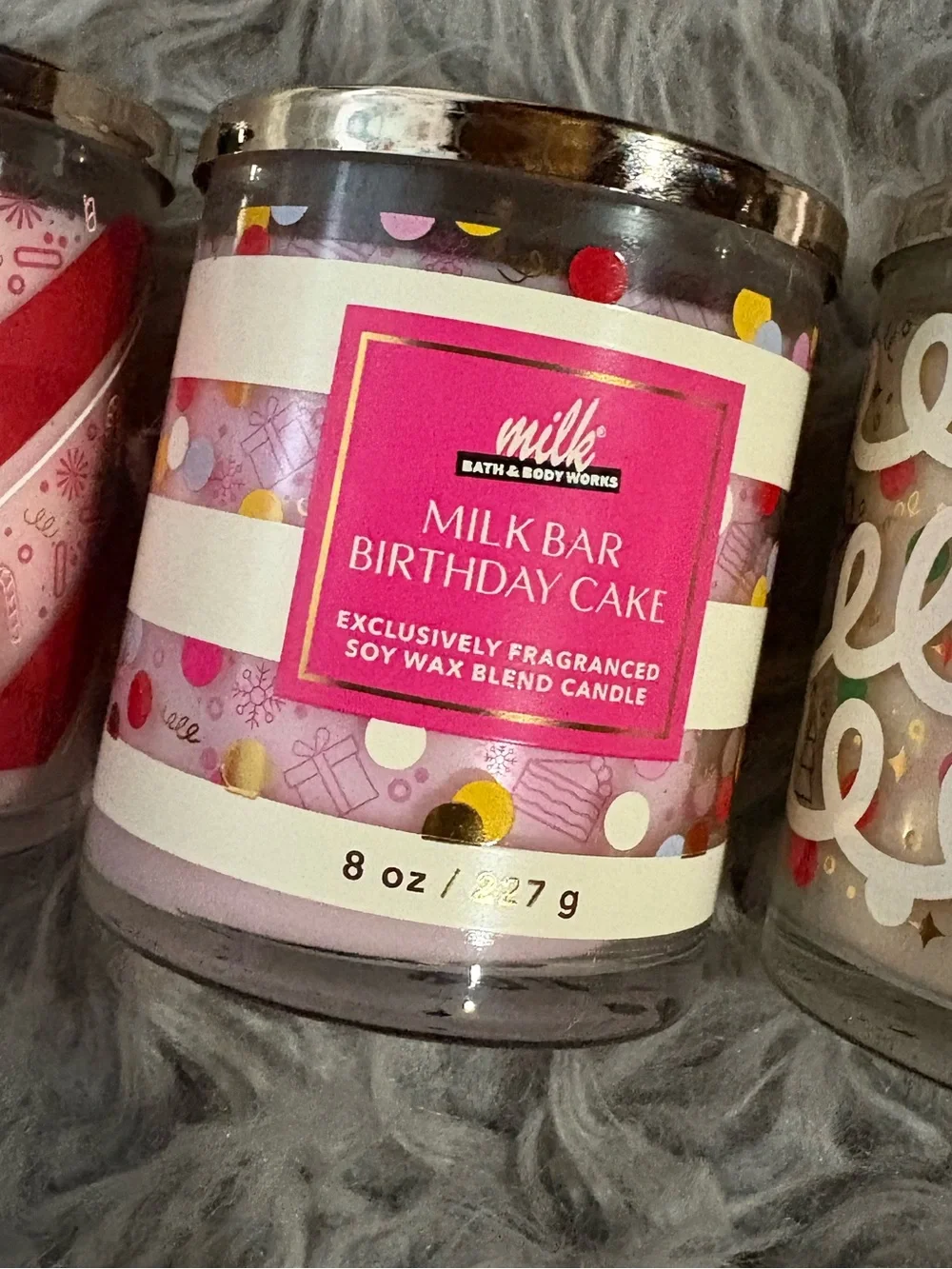 BBW MILK BAR SINGLE WICK CANDLES NWT